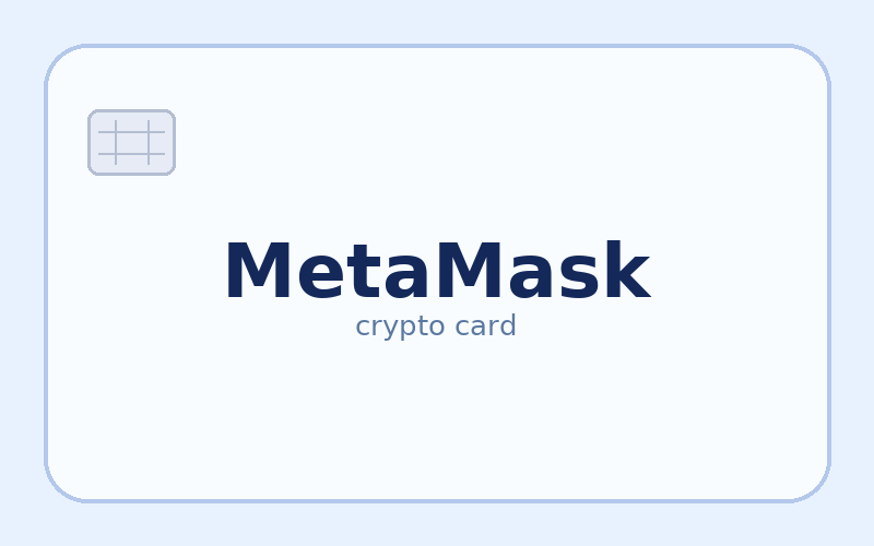 MetaMask Card – kriptokártya
