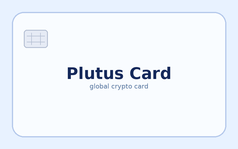 Plutus Card – kriptokártya illusztráció